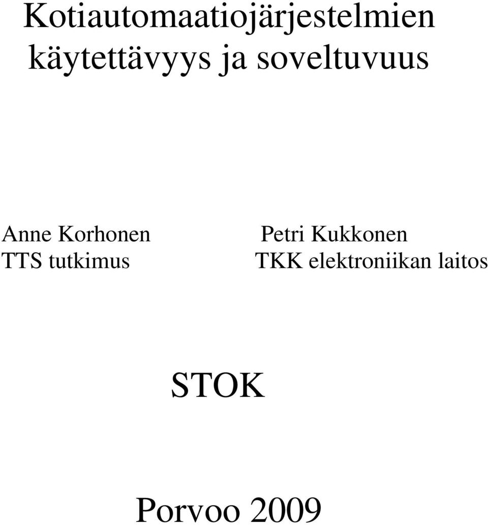 Korhonen TTS tutkimus Petri