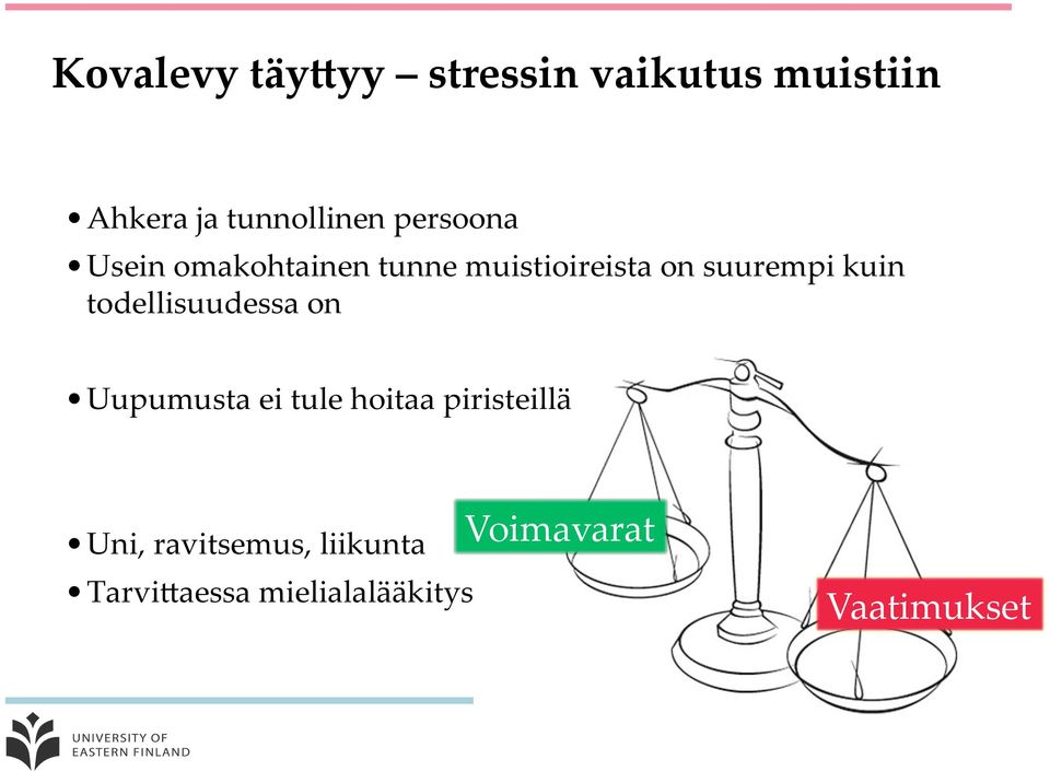 todellisuudessa on Uupumusta ei tule hoitaa piristeillä Uni,