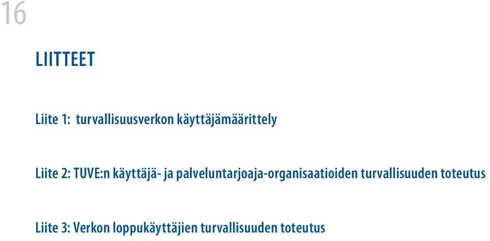 palveluntarjoaja-organisaatioiden turvallisuuden