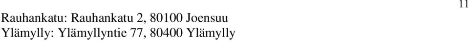 Joensuu Ylämylly:
