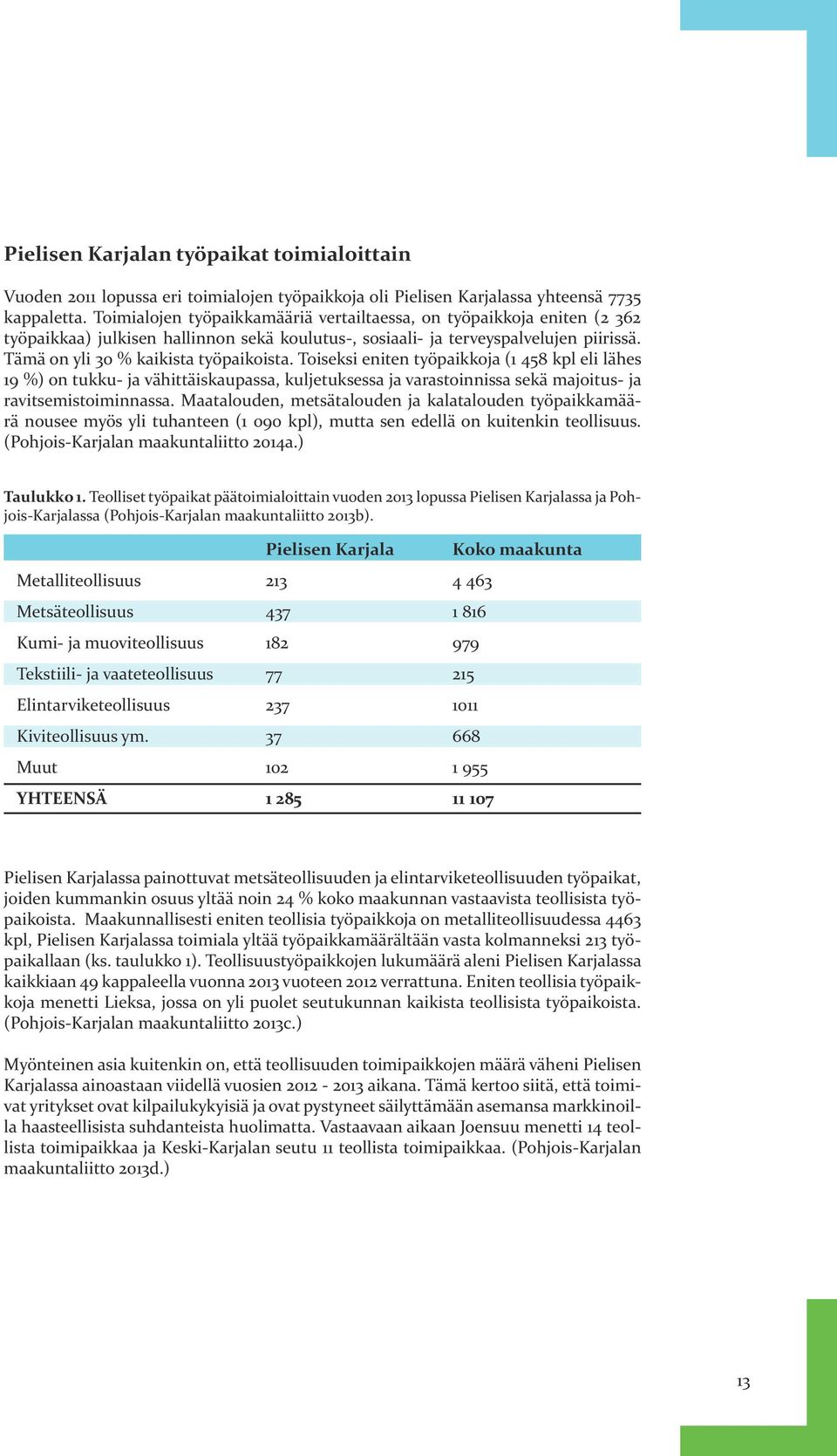 Toiseksi eniten työpaikkoja (1 458 kpl eli lähes 19 %) on tukku- ja vähittäiskaupassa, kuljetuksessa ja varastoinnissa sekä majoitus- ja ravitsemistoiminnassa.