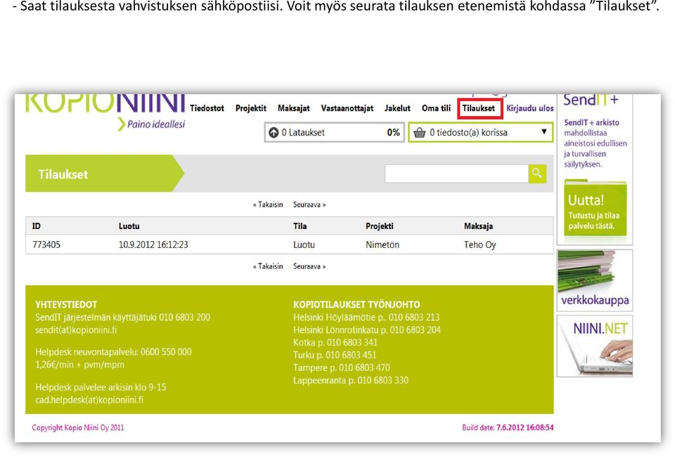 Voit myös seurata