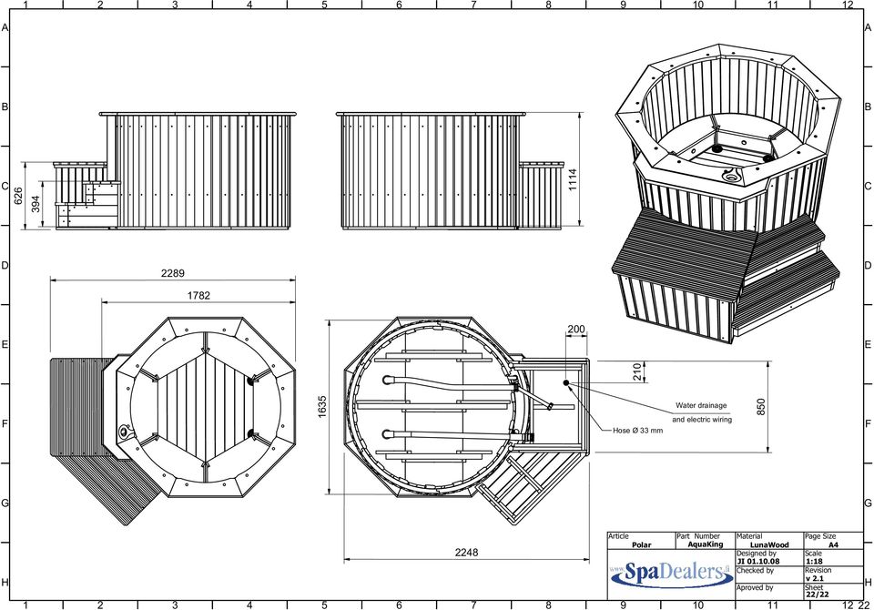 7 8 Article Polar 9 Part Number AquaKing 10 