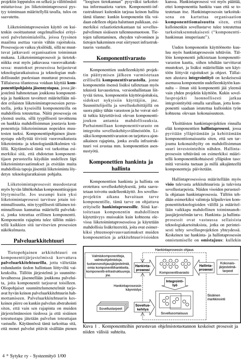 Prosesseja on vaikea yksilöidä, sillä ne muuttuvat jatkuvasti organisaation toiminnan mukana.