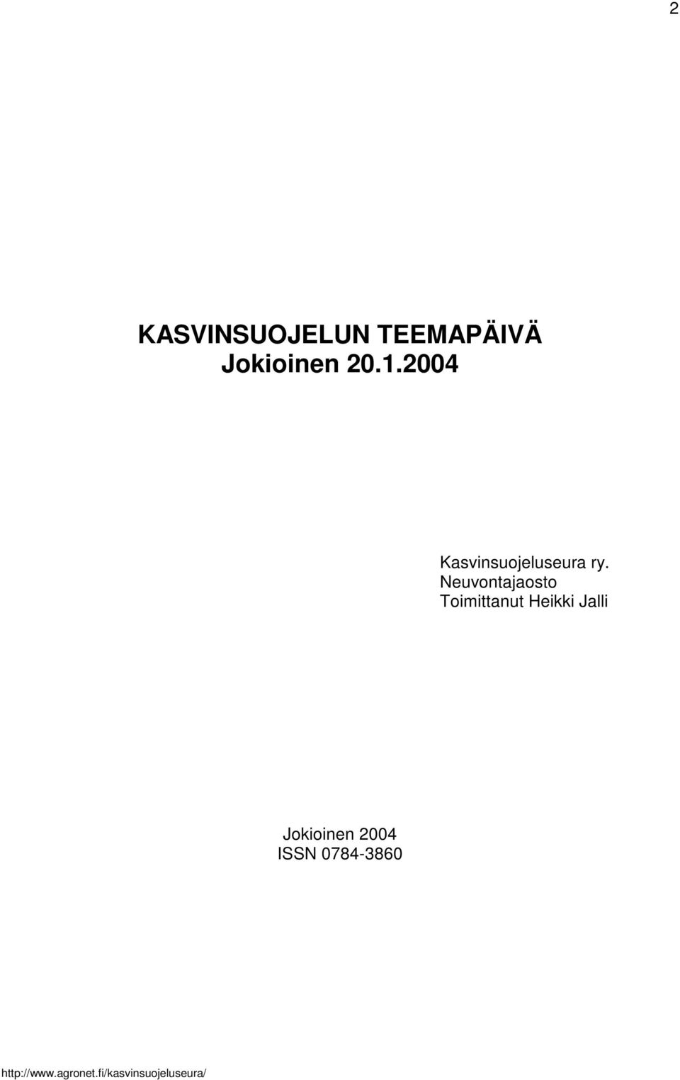 2004 Kasvinsuojeluseura ry.