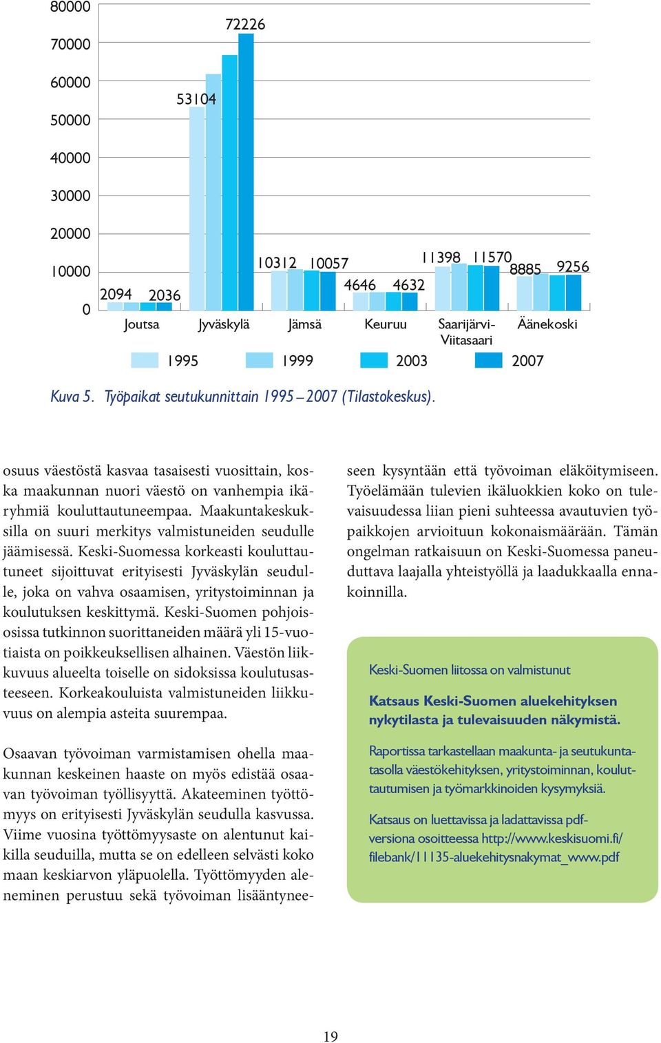 Maakuntakeskuksilla on suuri merkitys valmistuneiden seudulle jäämisessä.