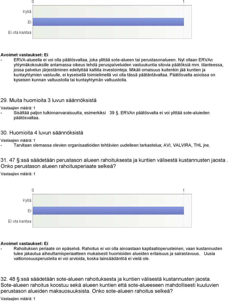 Mikäli omaisuus kuitenkin jää kuntien ja kuntayhtymien vastuulle, ei kyseisellä toimielimellä voi olla tässä päätäntävaltaa.