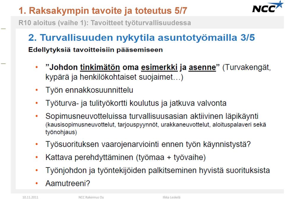 aloitus (vaihe 1):