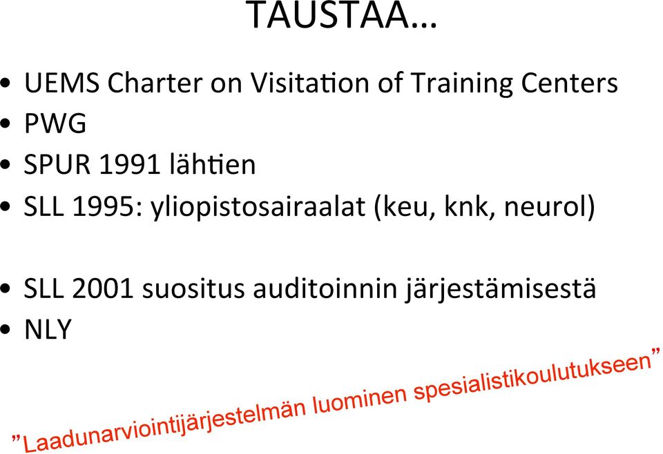 neurol) SLL 2001 suositus auditoinnin järjestämisestä NLY