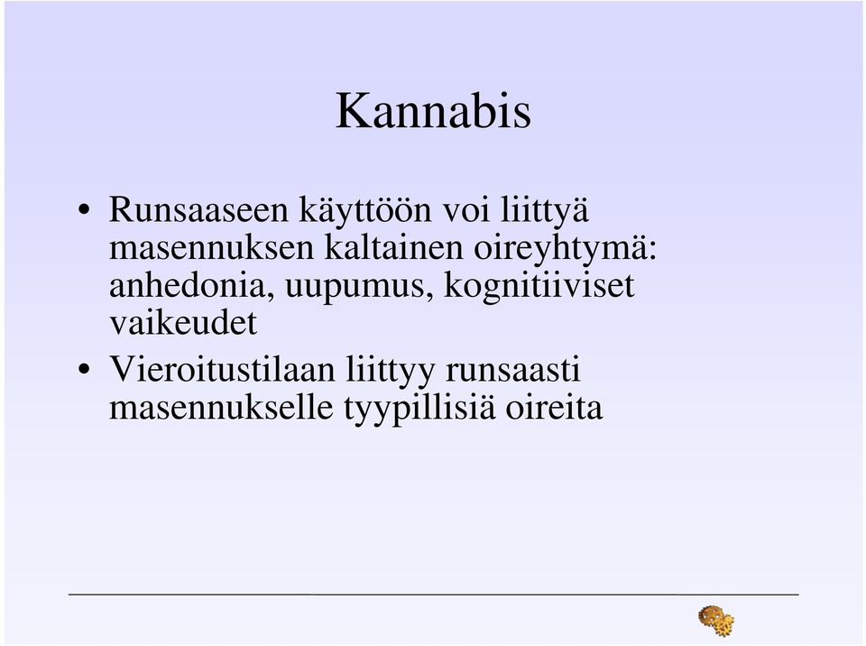 uupumus, kognitiiviset vaikeudet