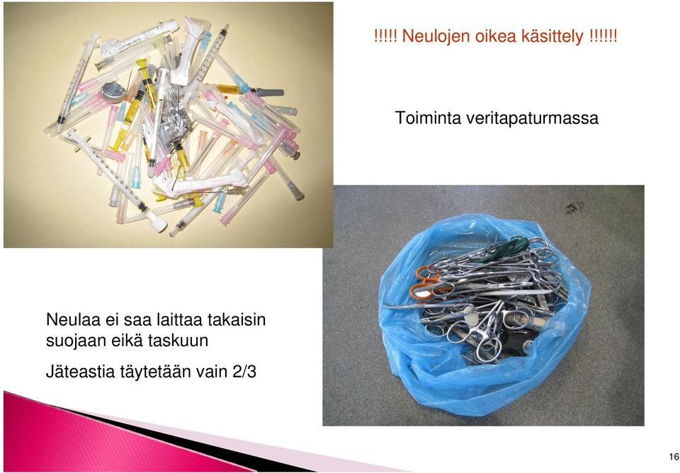 Neulaa ei saa laittaa takaisin
