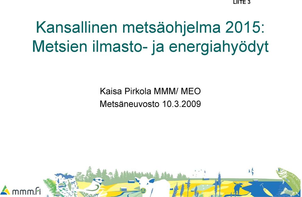 ilmasto- ja energiahyödyt