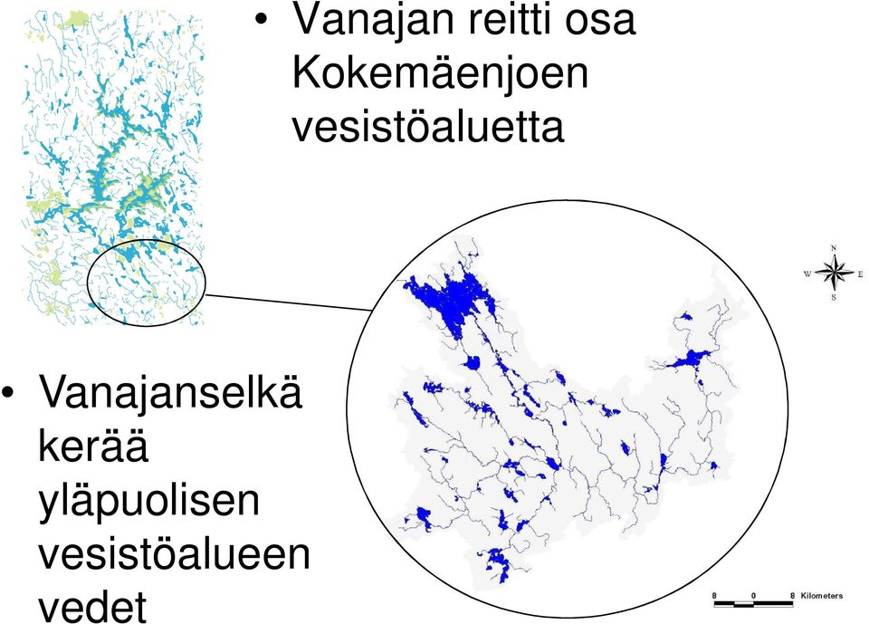 vesistöalueen vedet