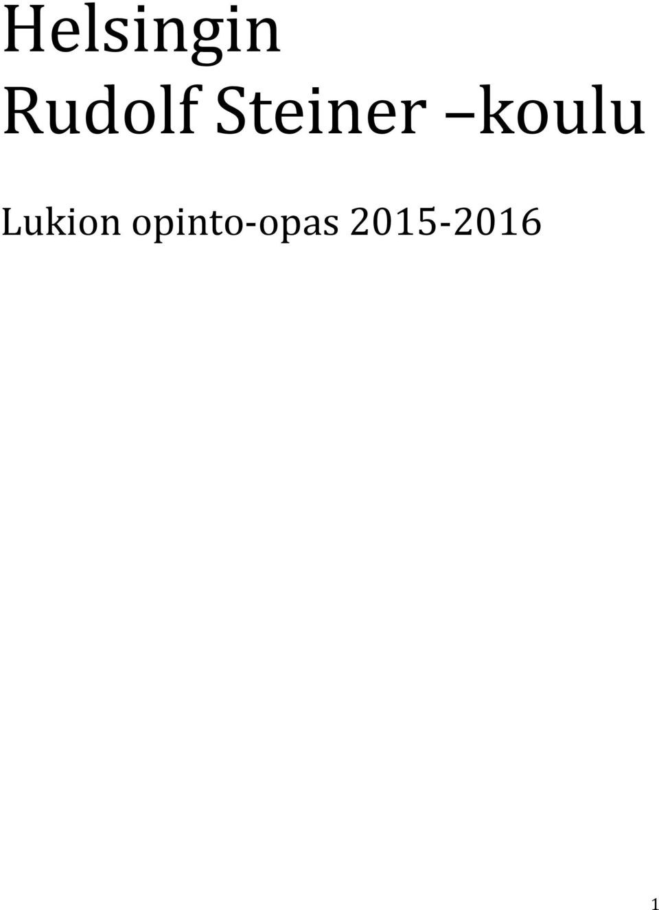 koulu Lukion