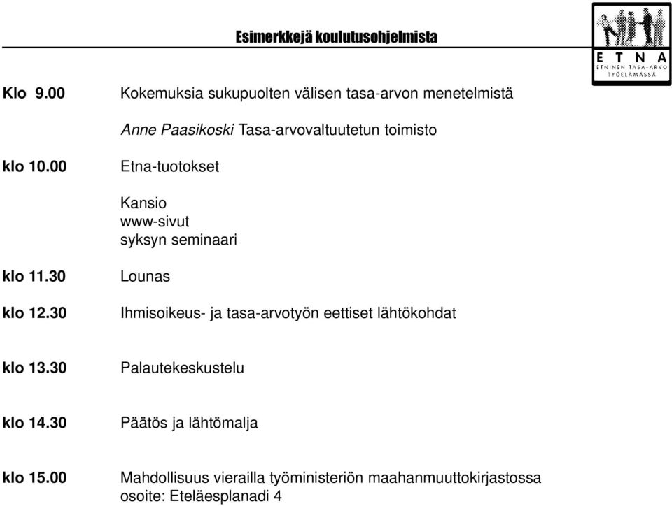 00 Etna-tuotokset Kansio www-sivut syksyn seminaari klo 11.