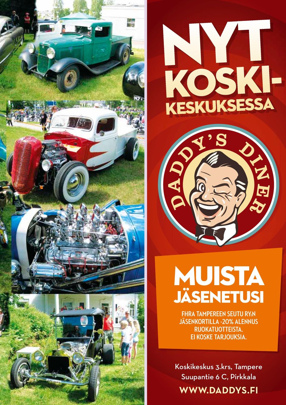 RUOKATUOTTEISTA. EI KOSKE TARJOUKSIA. Koskikeskus 3.