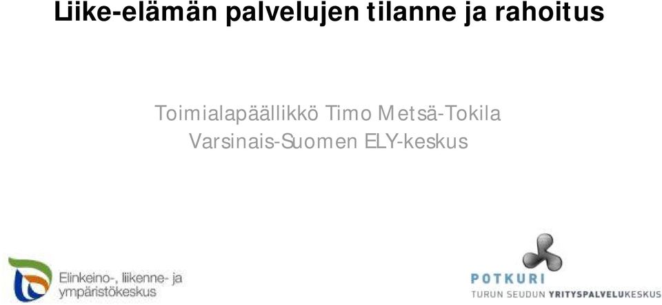 Toimialapäällikkö Timo