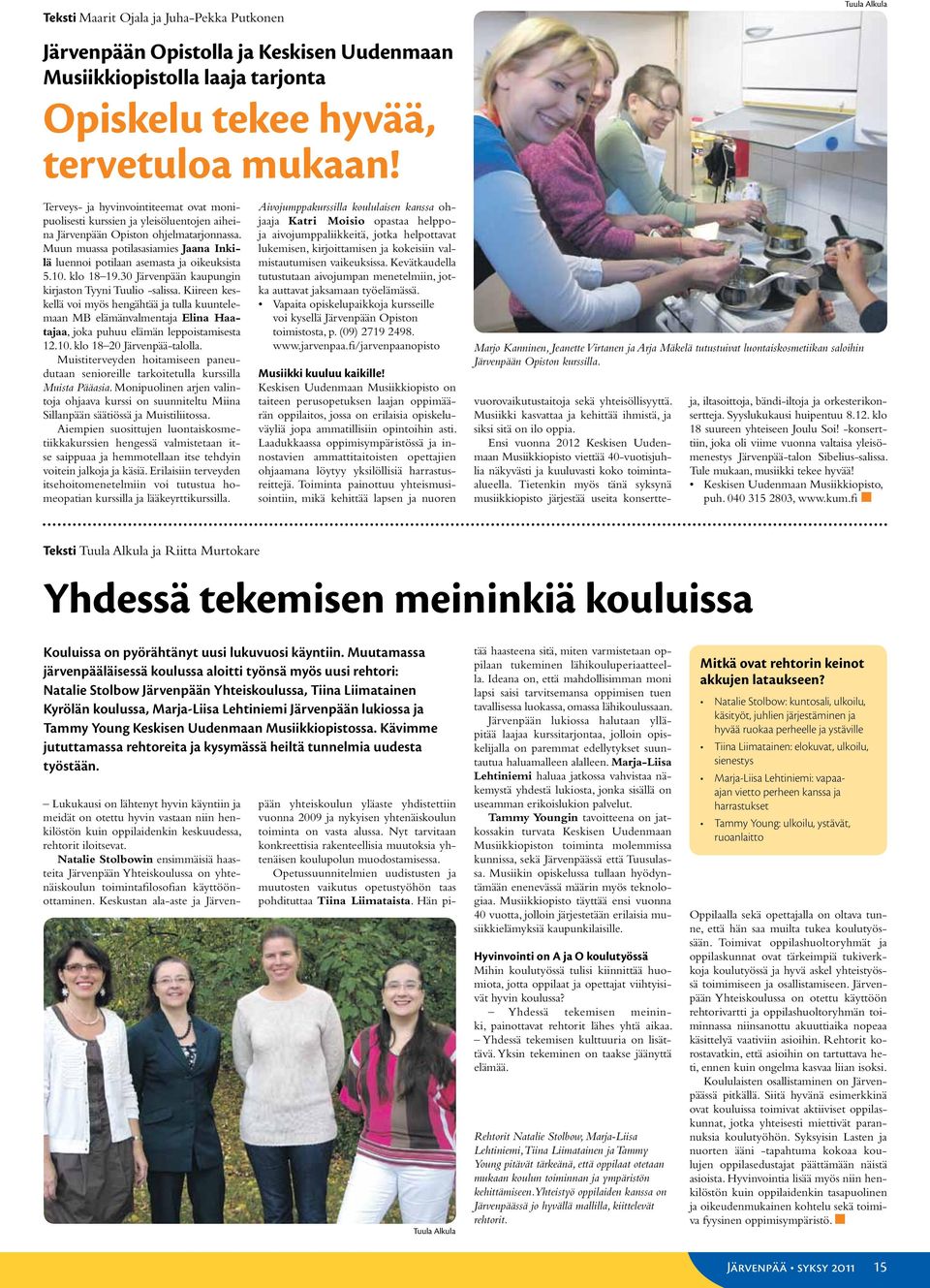 Muun muassa potilasasiamies Jaana Inkilä luennoi potilaan asemasta ja oikeuksista 5.10. klo 18 19.30 Järvenpään kaupungin kirjaston Tyyni Tuulio -salissa.