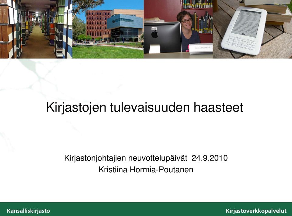 Kirjastonjohtajien