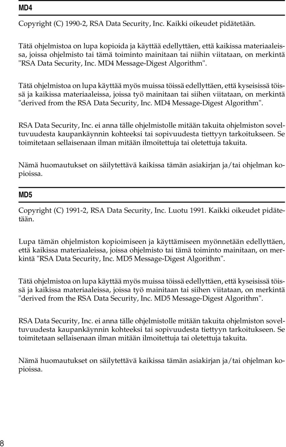 MD4 Message-Digest Algorithm".