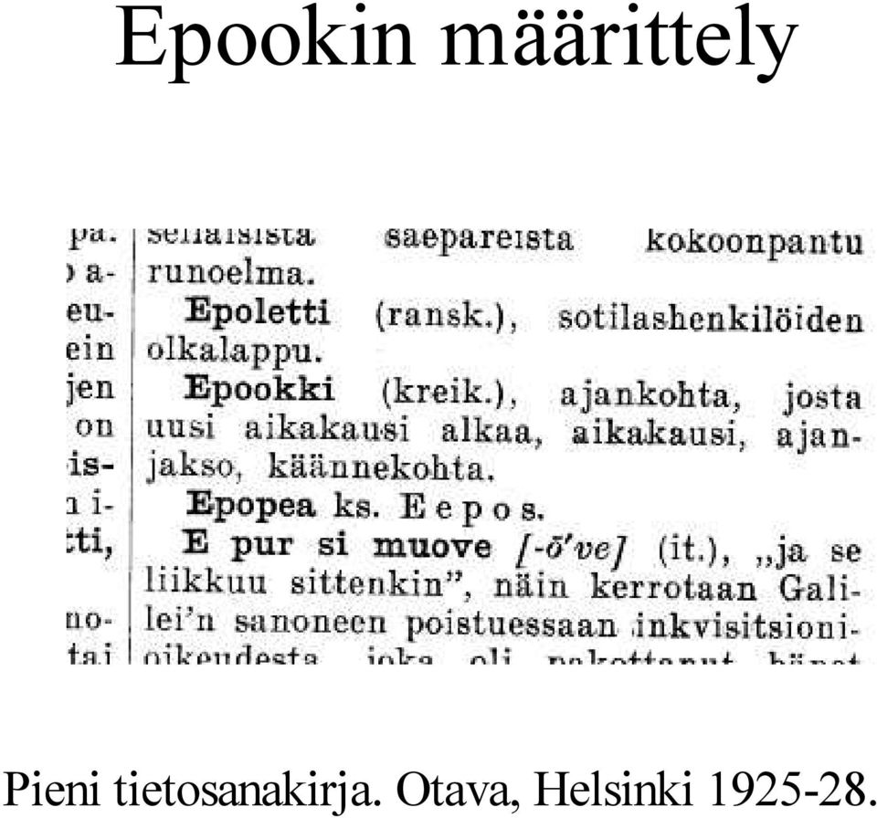 tietosanakirja.