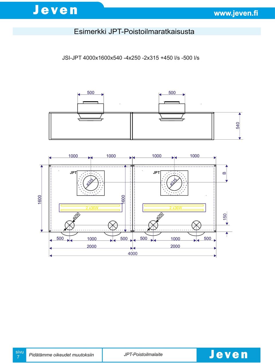 l/s - l/s 50 x6w ø ø 50 50 x6w