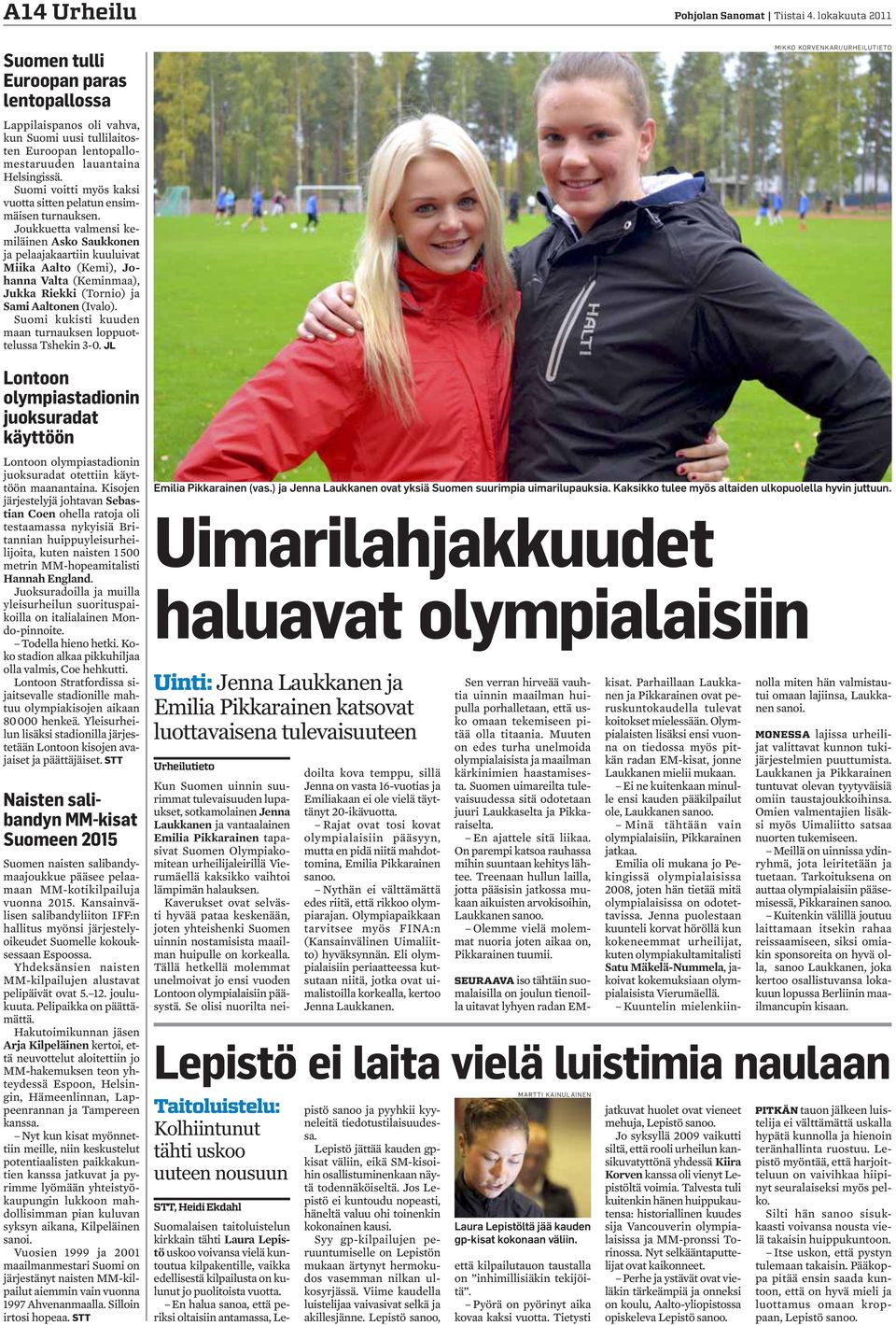 Suomi voitti myös kaksi vuotta sitten pelatun ensimmäisen turnauksen.