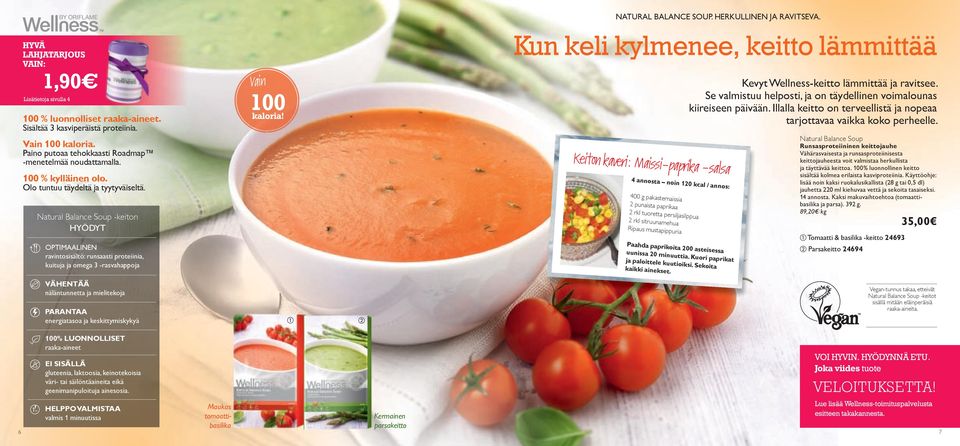 NATURAL BALANCE SOUP. HERKULLINEN JA RAVITSEVA.