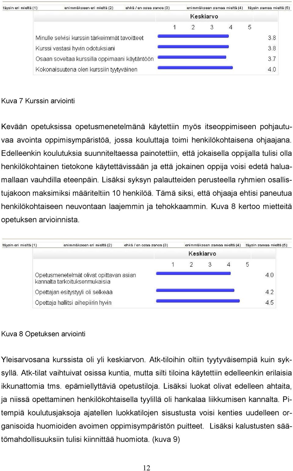 eteenpäin. Lisäksi syksyn palautteiden perusteella ryhmien osallistujakoon maksimiksi määriteltiin 10 henkilöä.