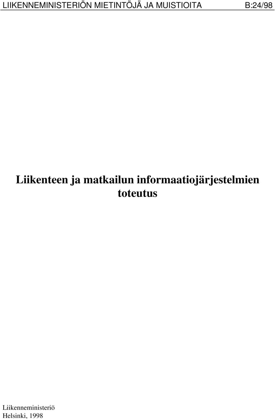 matkailun informaatiojärjestelmien