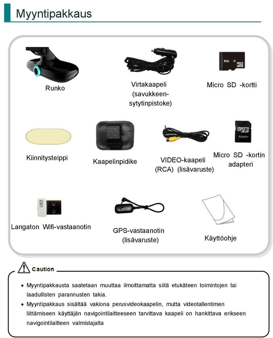 saatetaan muuttaa ilmoittamatta siitä etukäteen toimintojen tai laadullisten parannusten takia.