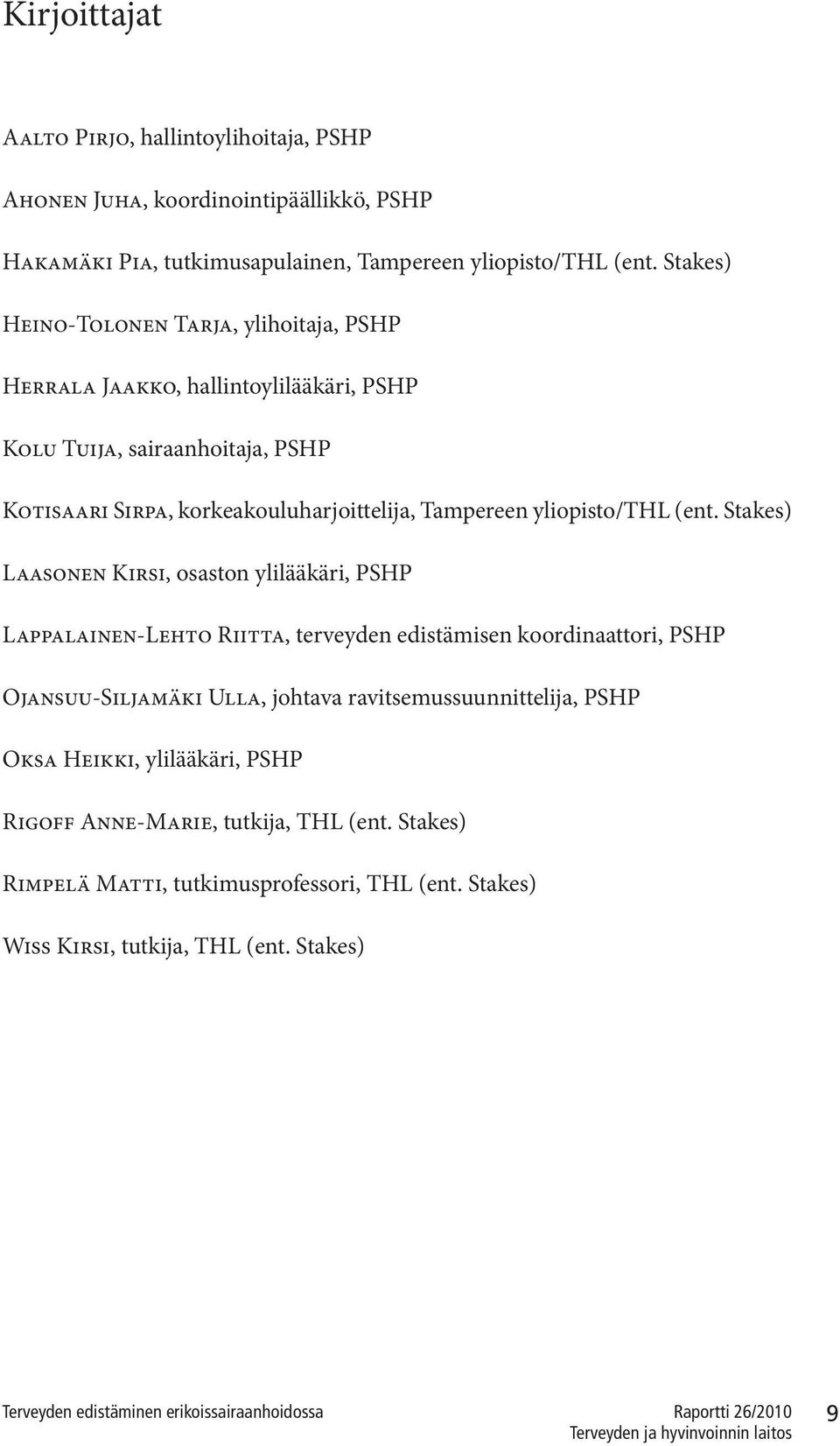 yliopisto/thl (ent.