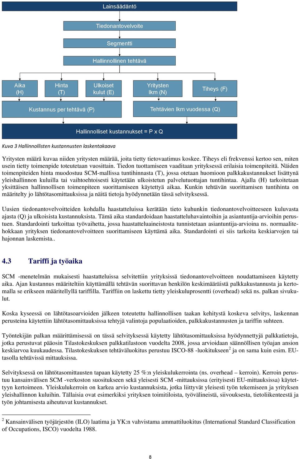Tiheys eli frekvenssi kertoo sen, miten usein tietty toimenpide toteutetaan vuosittain. Tiedon tuottamiseen vaaditaan yrityksessä erilaisia toimenpiteitä.