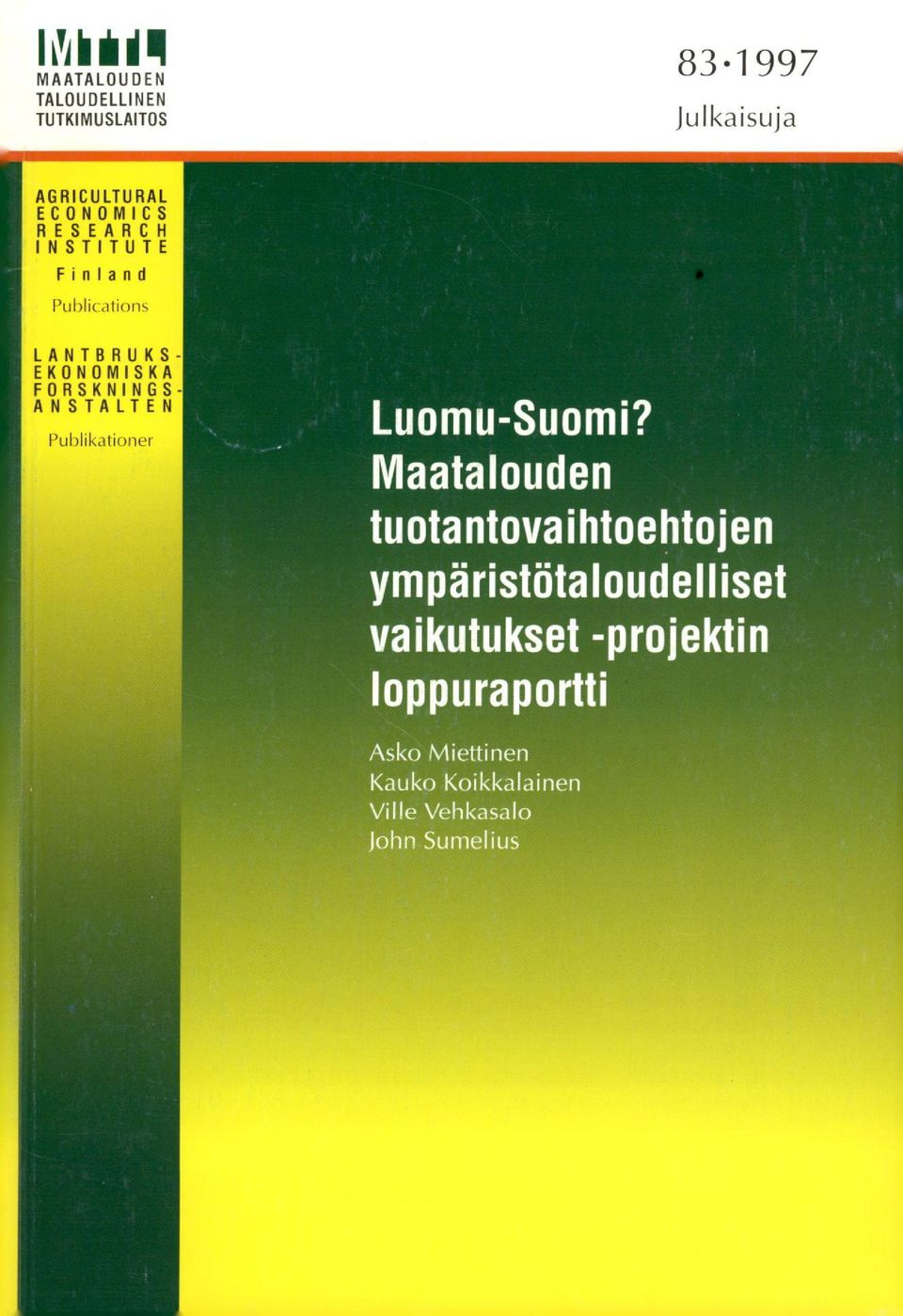 Luomu-Suomi?