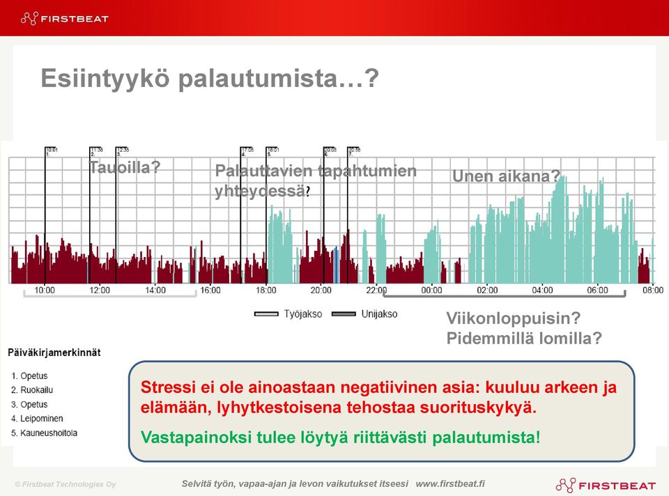 Stressi ei ole ainoastaan negatiivinen asia: kuuluu arkeen ja elämään,