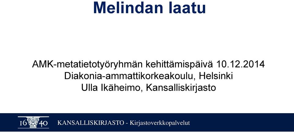 kehittämispäivä 10.12.