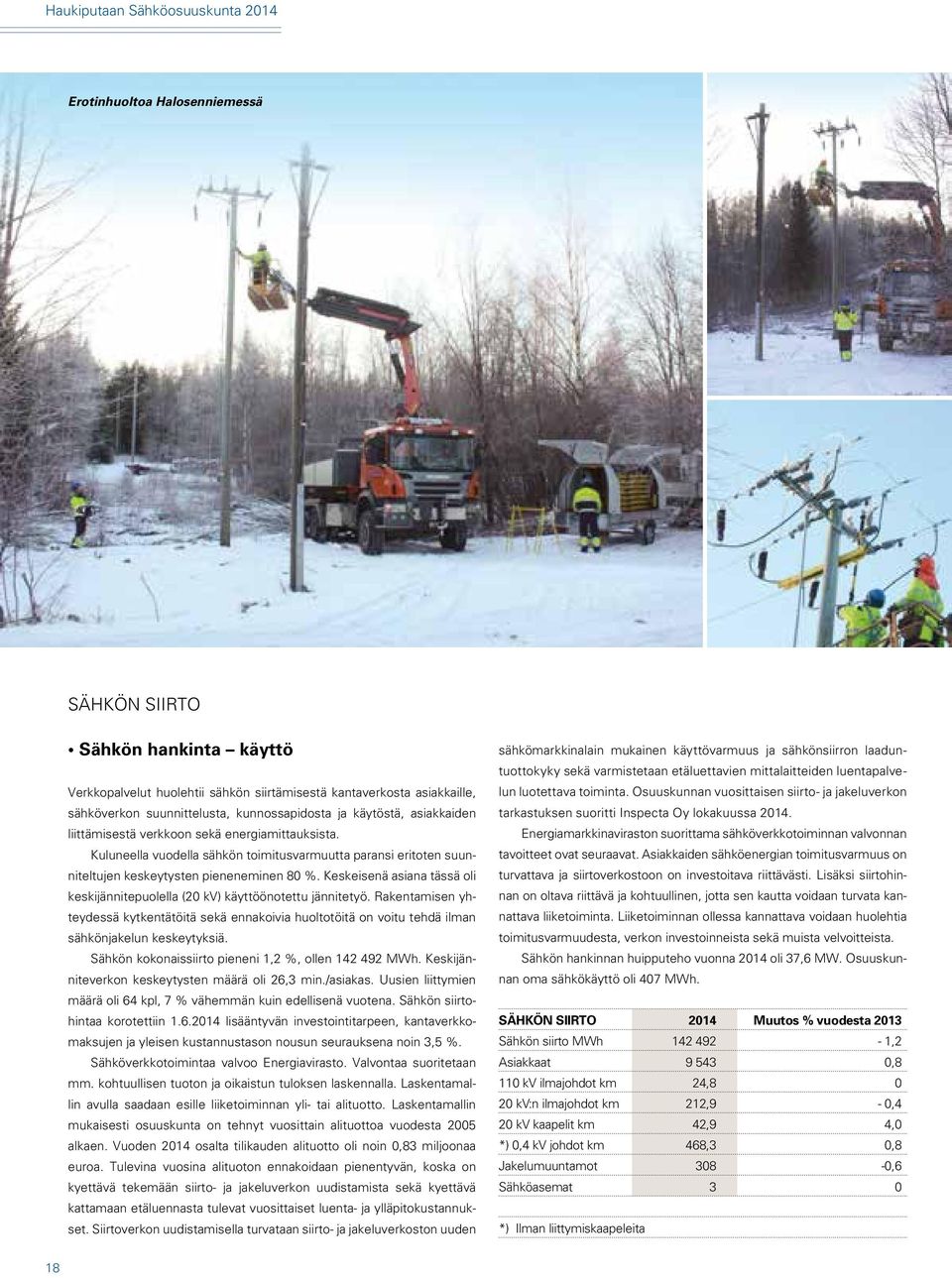 Keskeisenä asiana tässä oli keskijännitepuolella (20 kv) käyttöönotettu jännitetyö. Rakentamisen yhteydessä kytkentätöitä sekä ennakoivia huoltotöitä on voitu tehdä ilman sähkönjakelun keskeytyksiä.