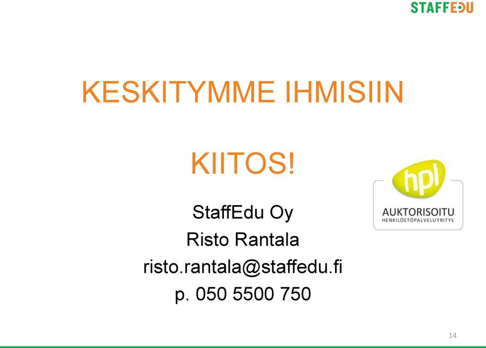 StaffEdu Oy Risto