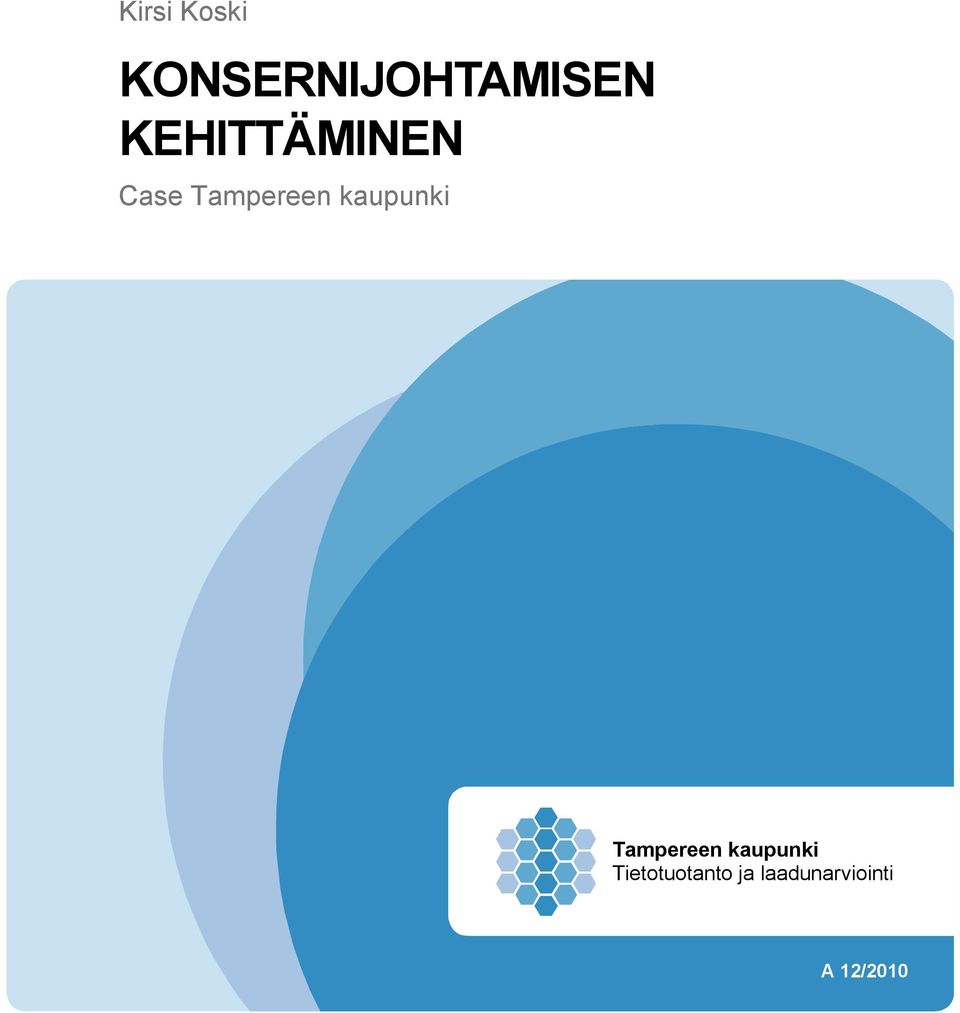 kaupunki Tampereen kaupunki