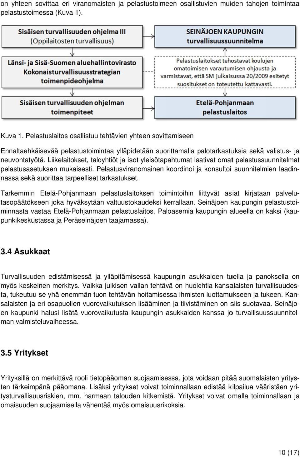 Liikelaitokset, taloyhtiöt ja isot yleisötapahtumat laativat omatt pelastussuunnitelmatt pelastusasetuksen mukaisesti.