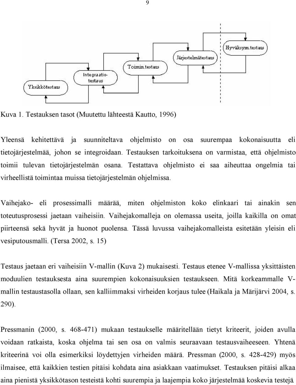 Testattava ohjelmisto ei saa aiheuttaa ongelmia tai virheellistä toimintaa muissa tietojärjestelmän ohjelmissa.