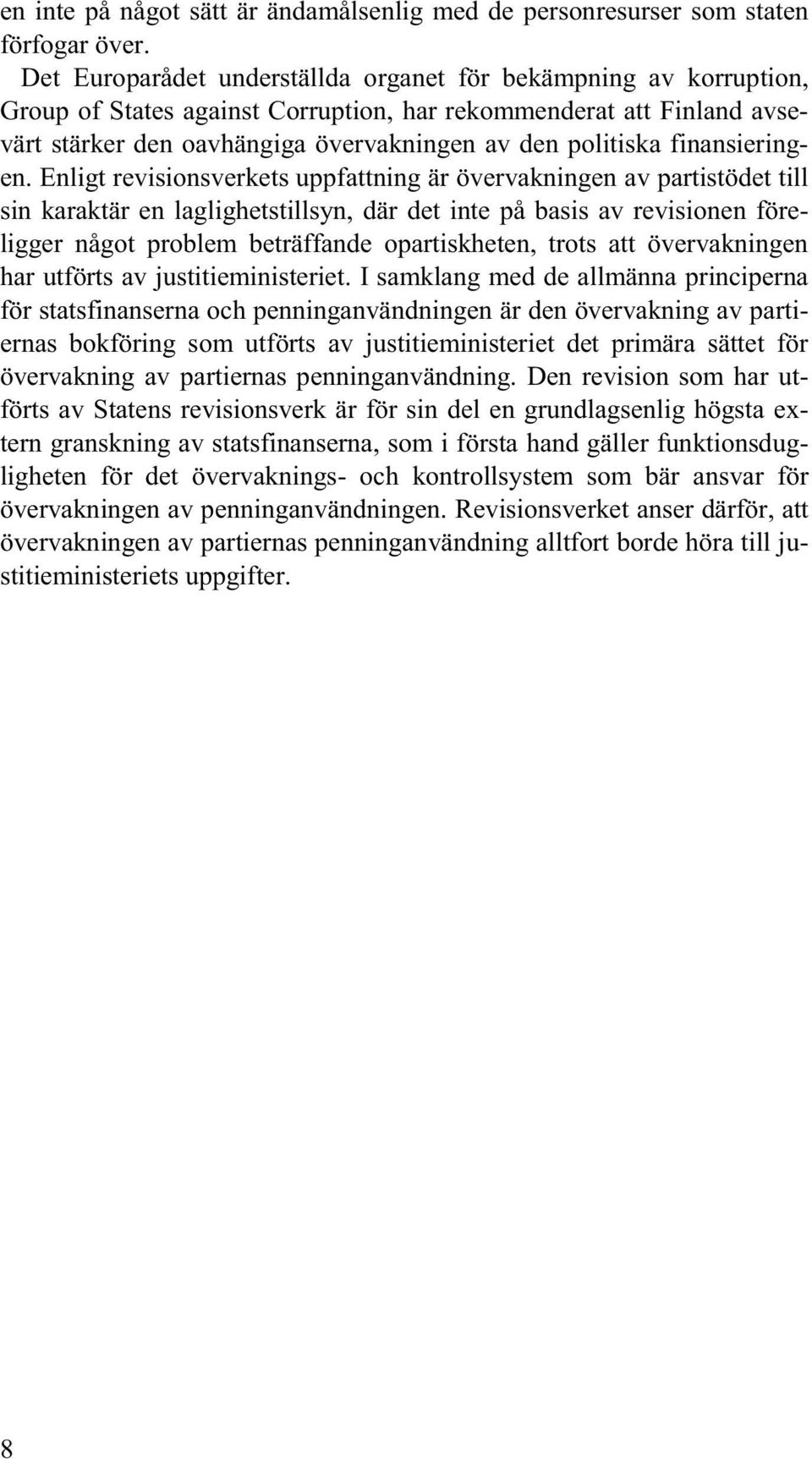 finansieringen.