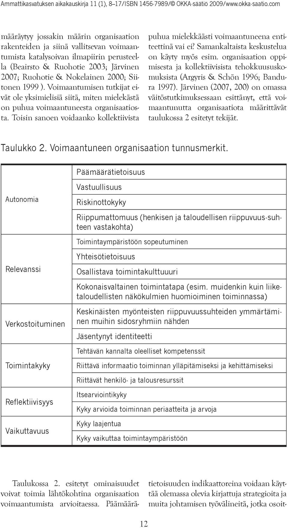 Toisin sanoen voidaanko kollektiivista puhua mielekkäästi voimaantuneena entiteettinä vai ei? Samankaltaista keskustelua on käyty myös esim.