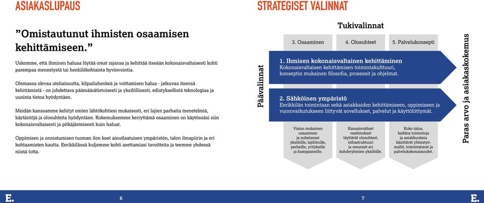 Olemassa olevaa uteliaisuutta, kilpailuhenkeä ja voittamisen halua - jatkuvaa itsensä kehittämistä - on johdettava päämäärätietoisesti ja yksilöllisesti, edistyksellistä teknologiaa ja uusinta tietoa