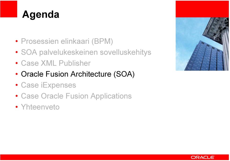 Publisher Oracle Fusion Architecture (SOA)