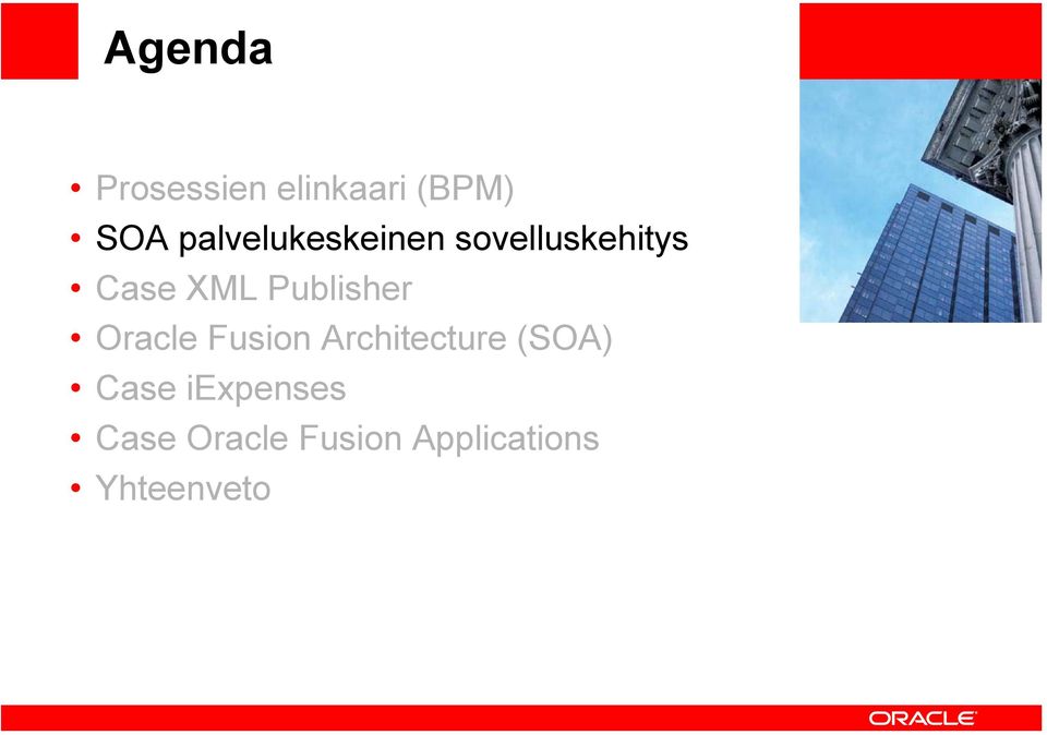 Publisher Oracle Fusion Architecture (SOA)