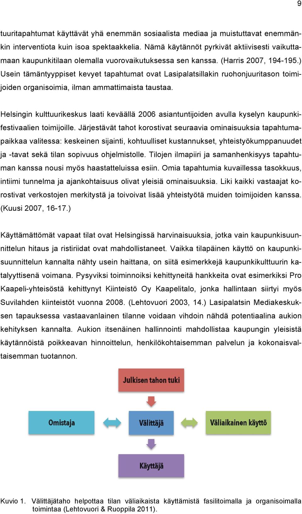 ) Usein tämäntyyppiset kevyet tapahtumat ovat Lasipalatsillakin ruohonjuuritason toimijoiden organisoimia, ilman ammattimaista taustaa.