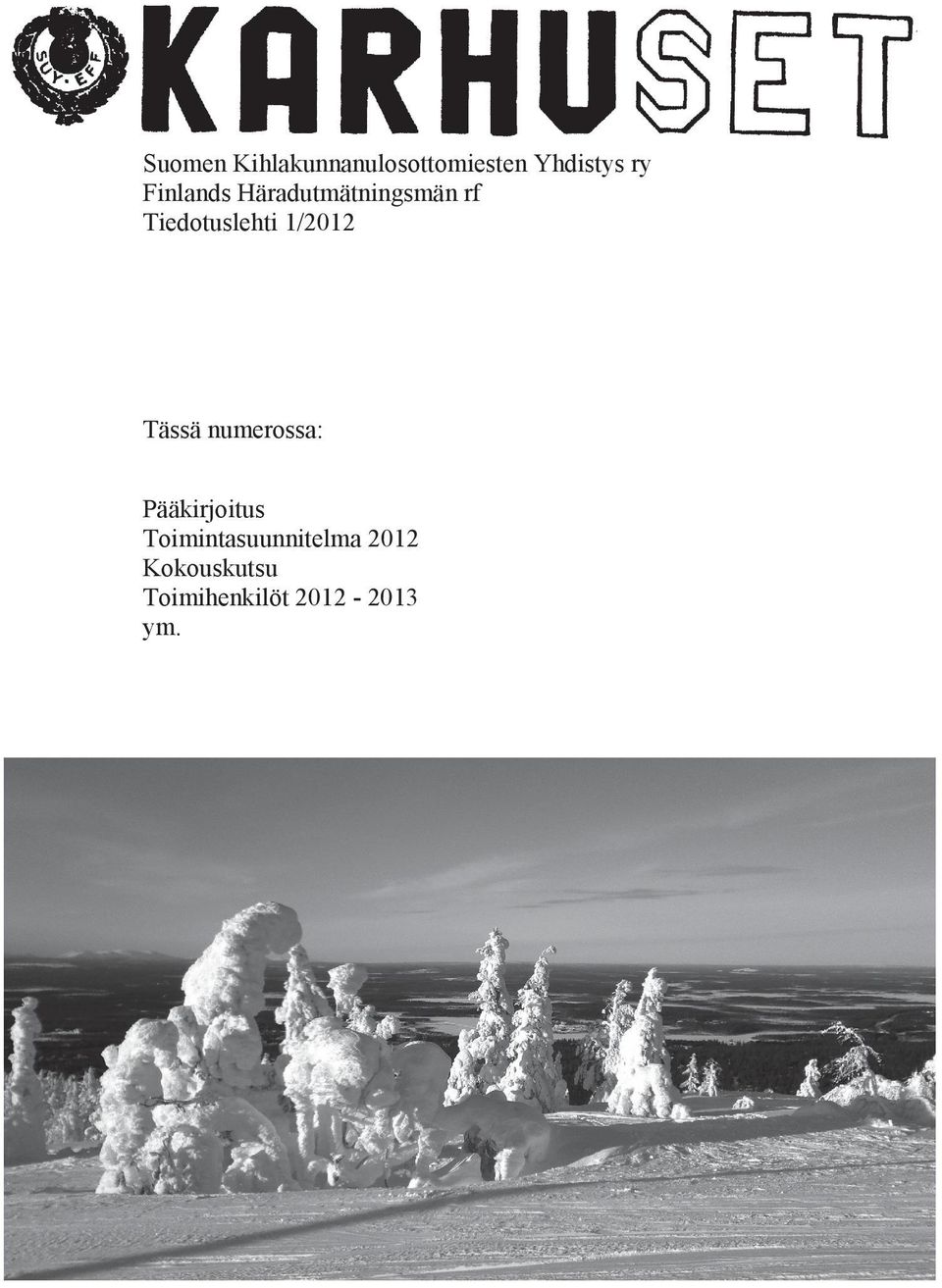 1/2012 Tässä numerossa: Pääkirjoitus