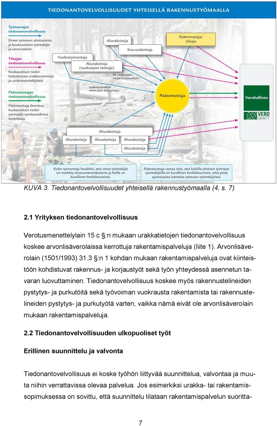 Arvonlisäverolain (1501/1993) 31.3 :n 1 kohdan mukaan rakentamispalveluja ovat kiinteistöön kohdistuvat rakennus- ja korjaustyöt sekä työn yhteydessä asennetun tavaran luovuttaminen.