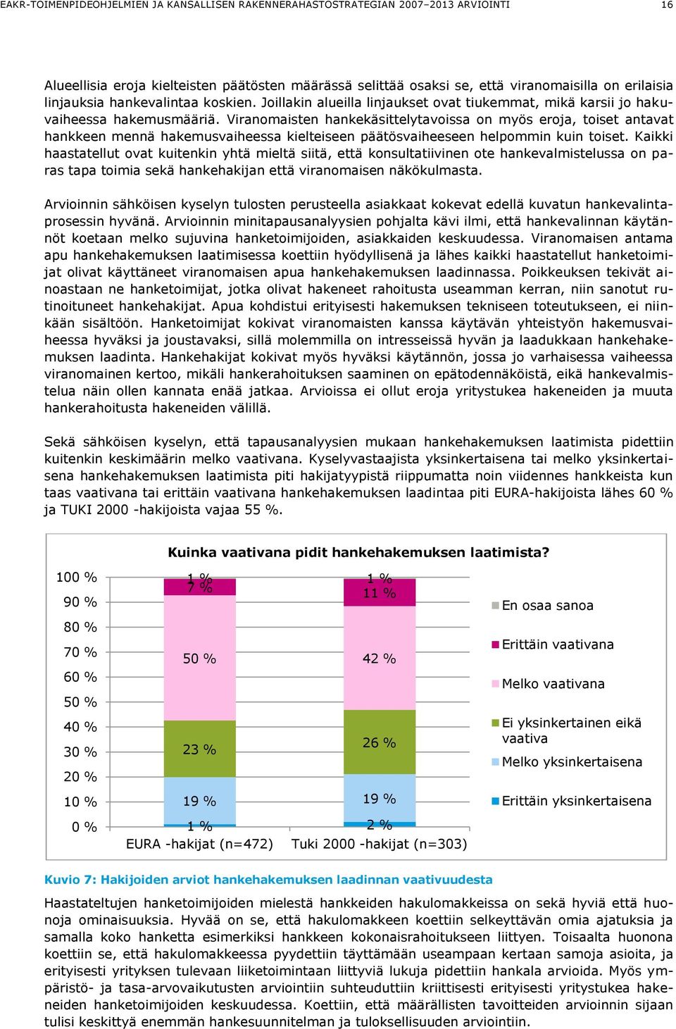 Viranomaisten hankekäsittelytavoissa on myös eroja, toiset antavat hankkeen mennä hakemusvaiheessa kielteiseen päätösvaiheeseen helpommin kuin toiset.